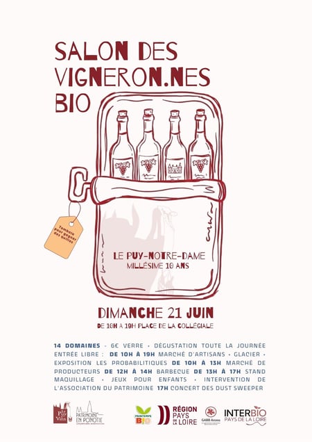 Salon des Vigneron.nes Bio du Puy-Notre-Dame 2026