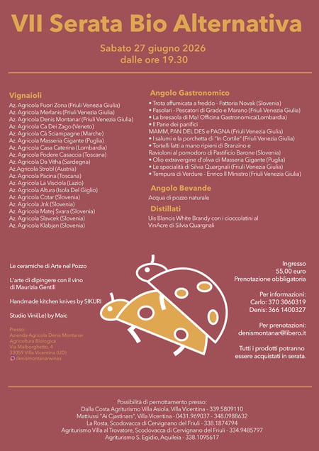 Serata Bio Alternativa 2026