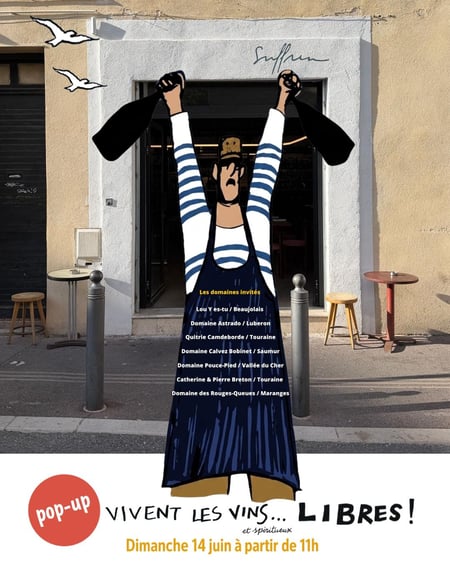 Pop-up Suffren - Vivent les Vins Libres 2026 - Marseille