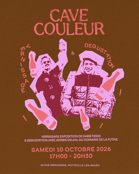 Vernissage & Dégustation (Habib Fenni & Adrien Delval)