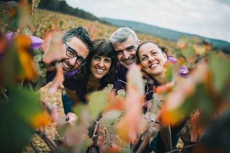 Ana Gómez, Iván Gómez, Silvia Araque y José Gómez - Bodegas Gratias. Familia y Viñedos