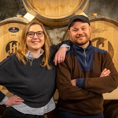 Hélène et Antoine Huttard