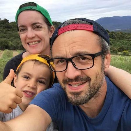 Lize Corbin et Damien Roucayrol