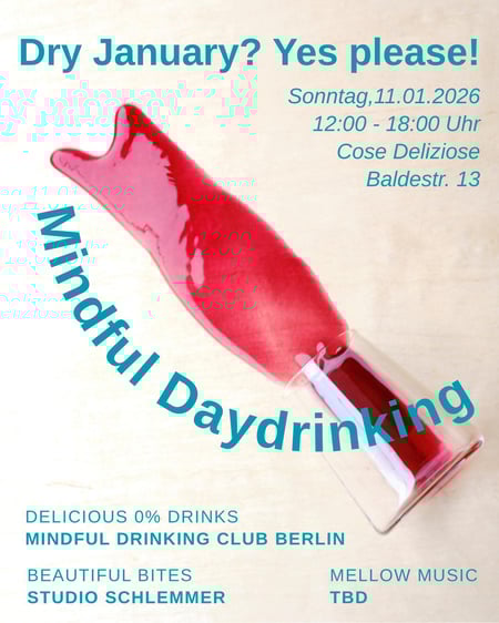 Mindful Daydrinking feat. Mindful Drinking Club & Studio Schlemmer