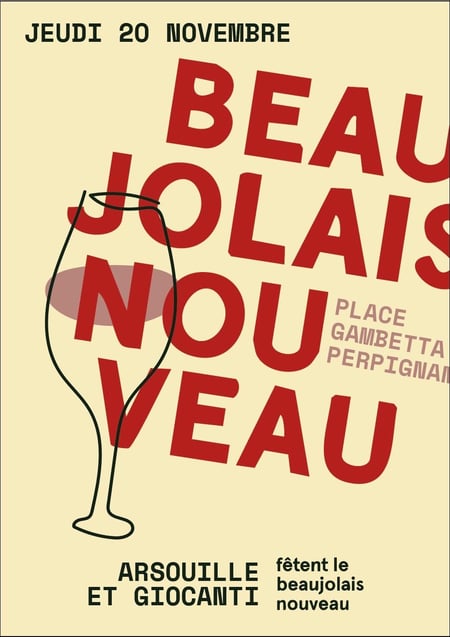 Beajuolais nouveau Place Gambetta