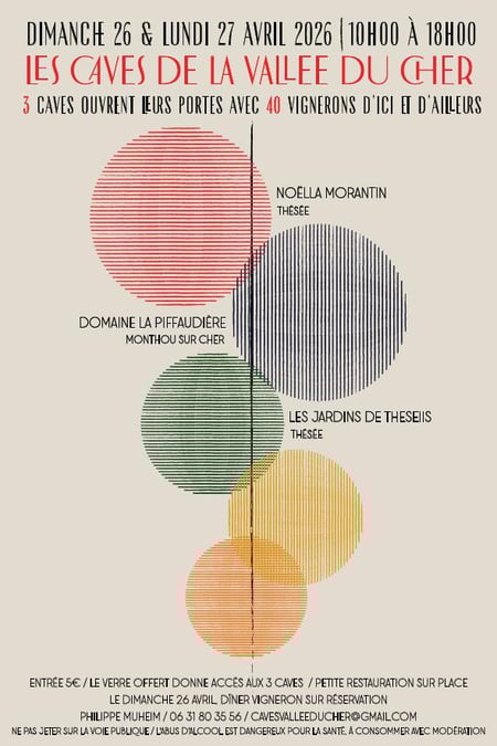 les Caves de la Vallée du Cher 2026 chez La Piffaudière