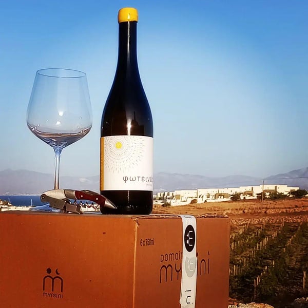 Myrsini Winery - Marie-Astrid & Nicolas Bourget