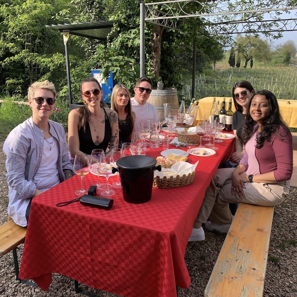 Silvia e Gianni Benciolini con Andrea