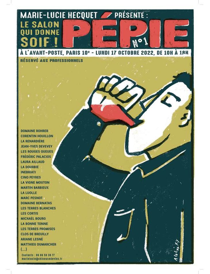 Pépie : Le salon qui donne soif !