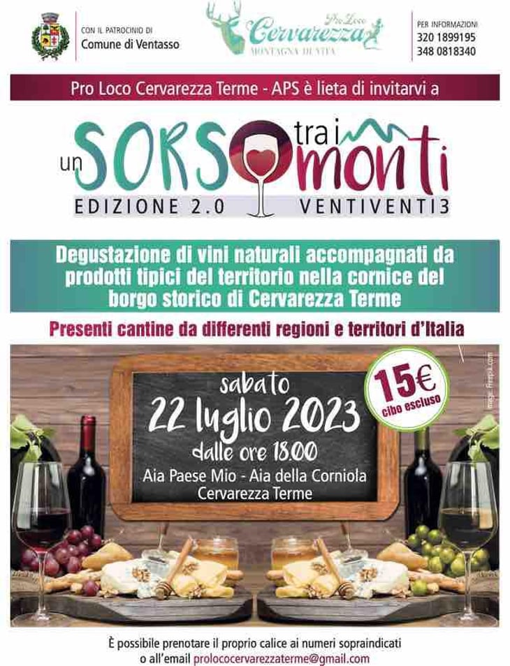 Un Sorso tra i Monti