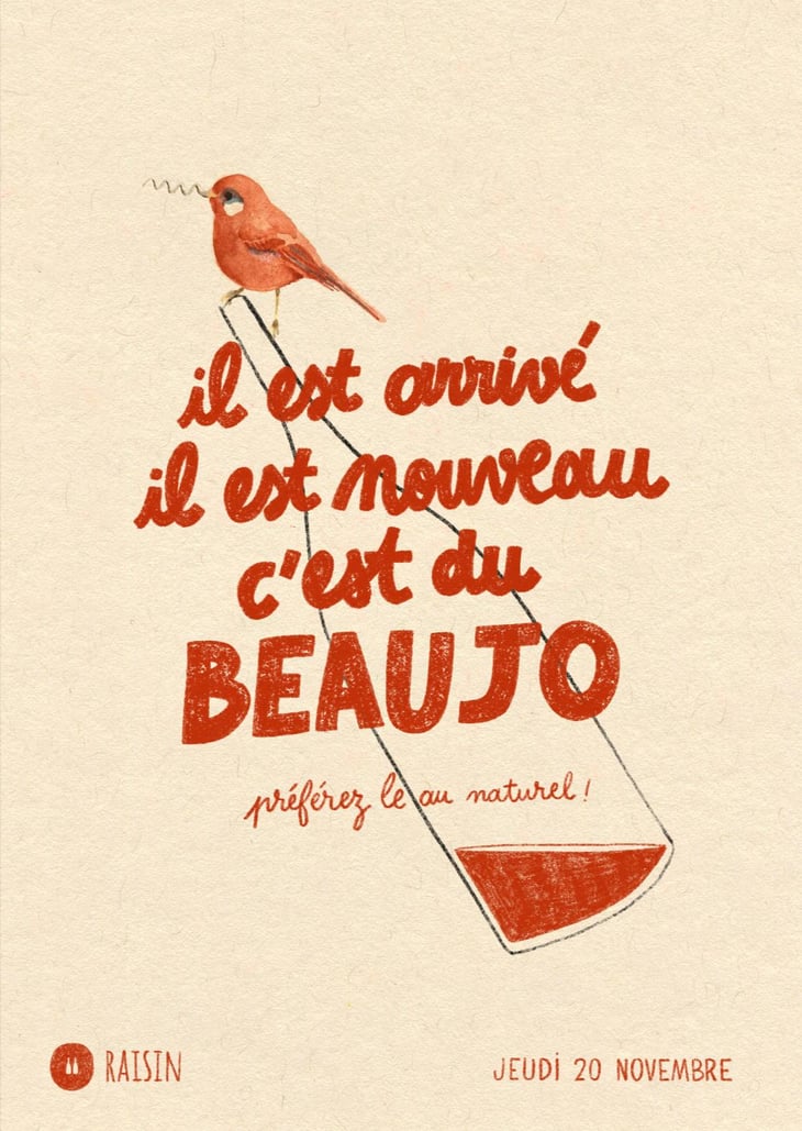 Beaujolais Nouveau e caldarroste