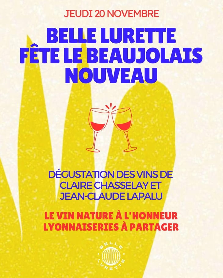 BELLE LURETTE FÊTE LE BEAUJOLAIS NOUVEAU