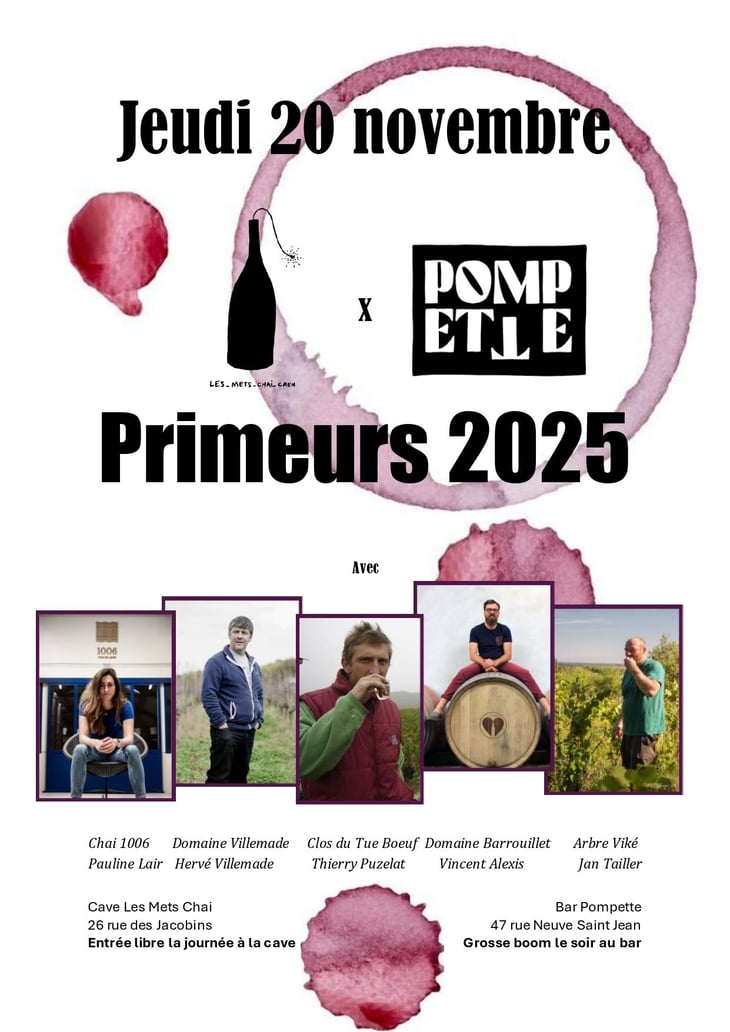 Journée/soirée Primeurs 2025