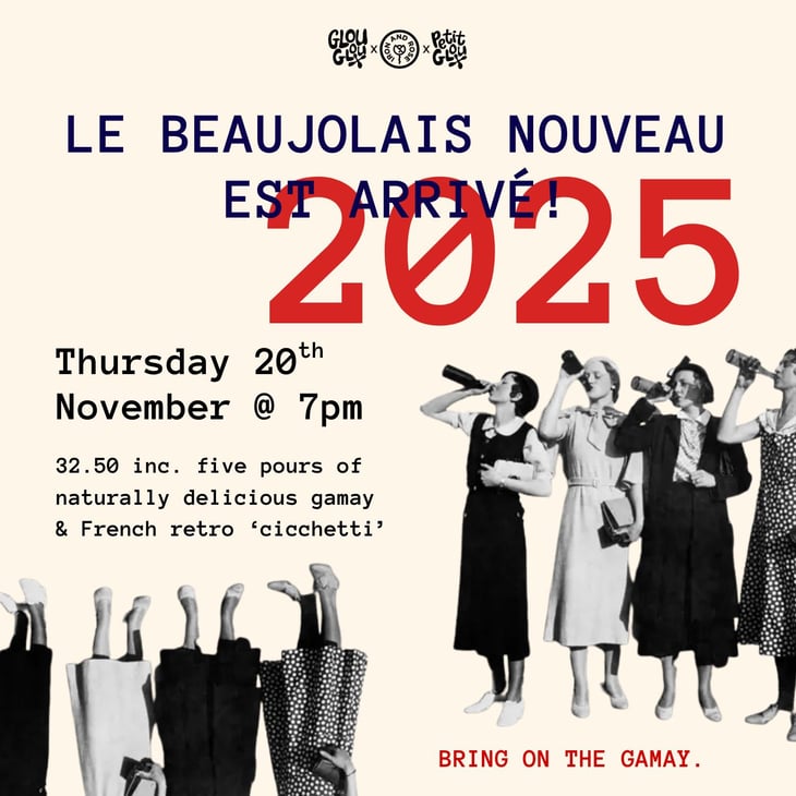 LE BEAUJOLAIS NOUVEAU EST ARRIVÉ!