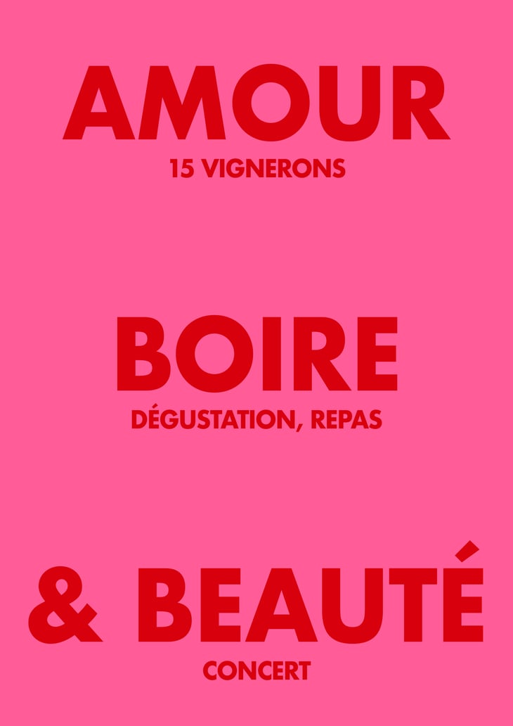 AMOUR BOIRE & BEAUTÉ