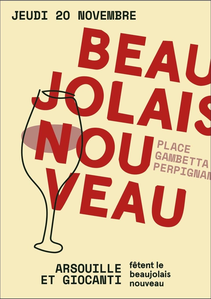 Beajuolais nouveau Place Gambetta