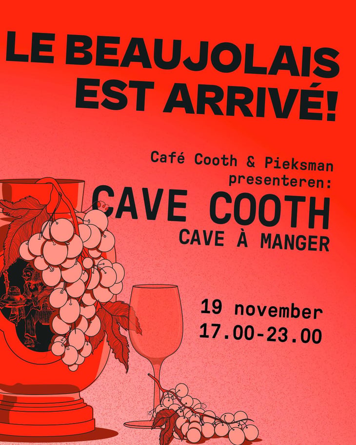 Beaujolais Nouveau: Cave Cooth x Pieksman