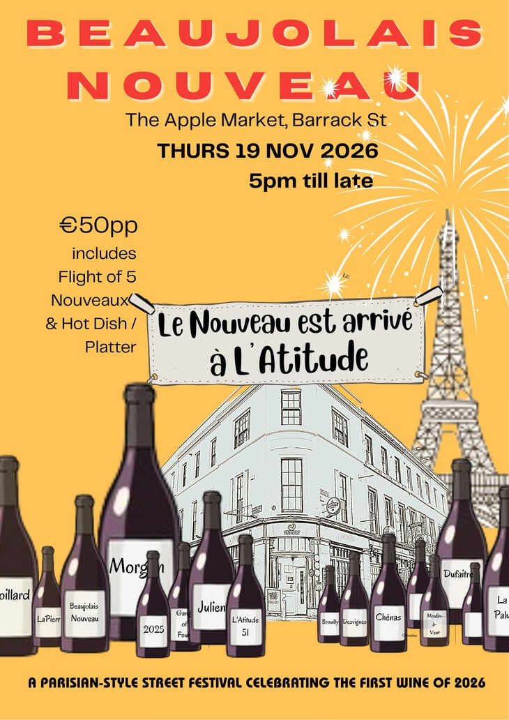 Celebrate Beaujolais Nouveau in Cork