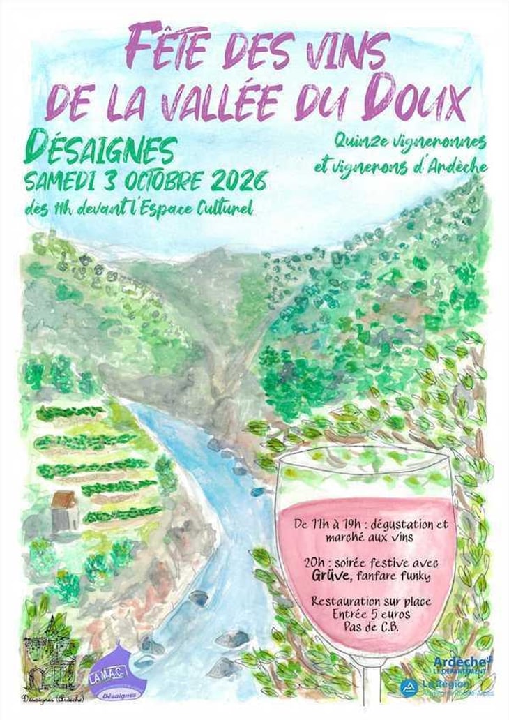 Fête des vins de la Vallée du Doux