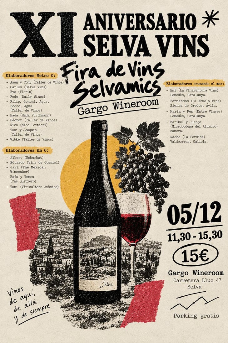 Fira de Vins Selvamics (Selvafriends Winefair)