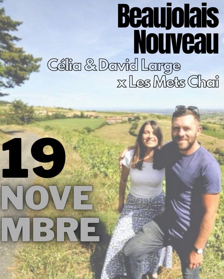 Journée Beaujolais Nouveau avec David Large