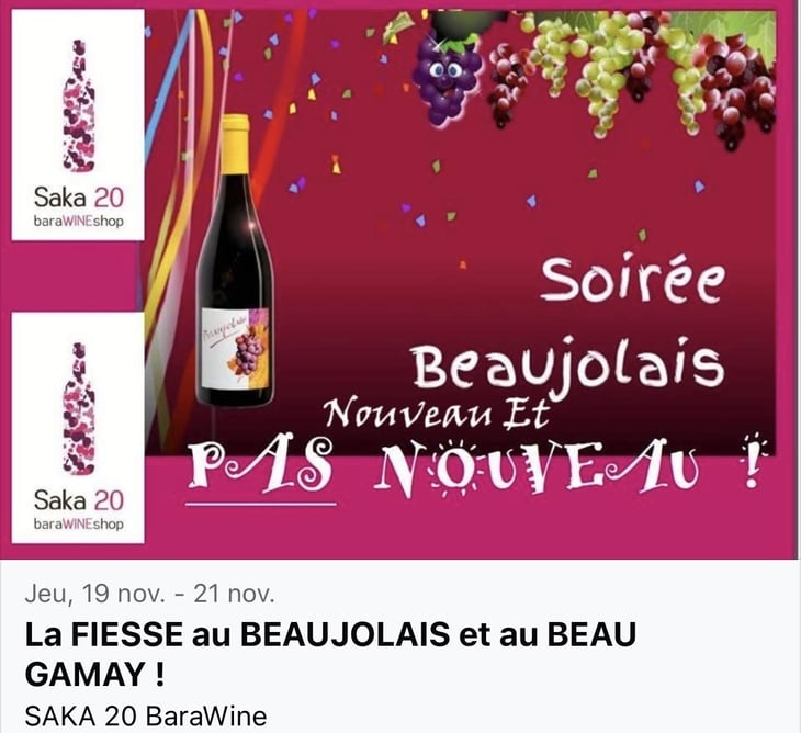 La Fiesse au BEAU Jolais & Beau Gamay !