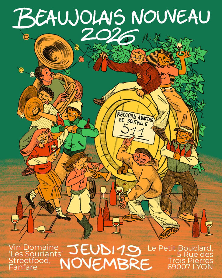 Le Beaujolais nouveau du Petit Bouclard