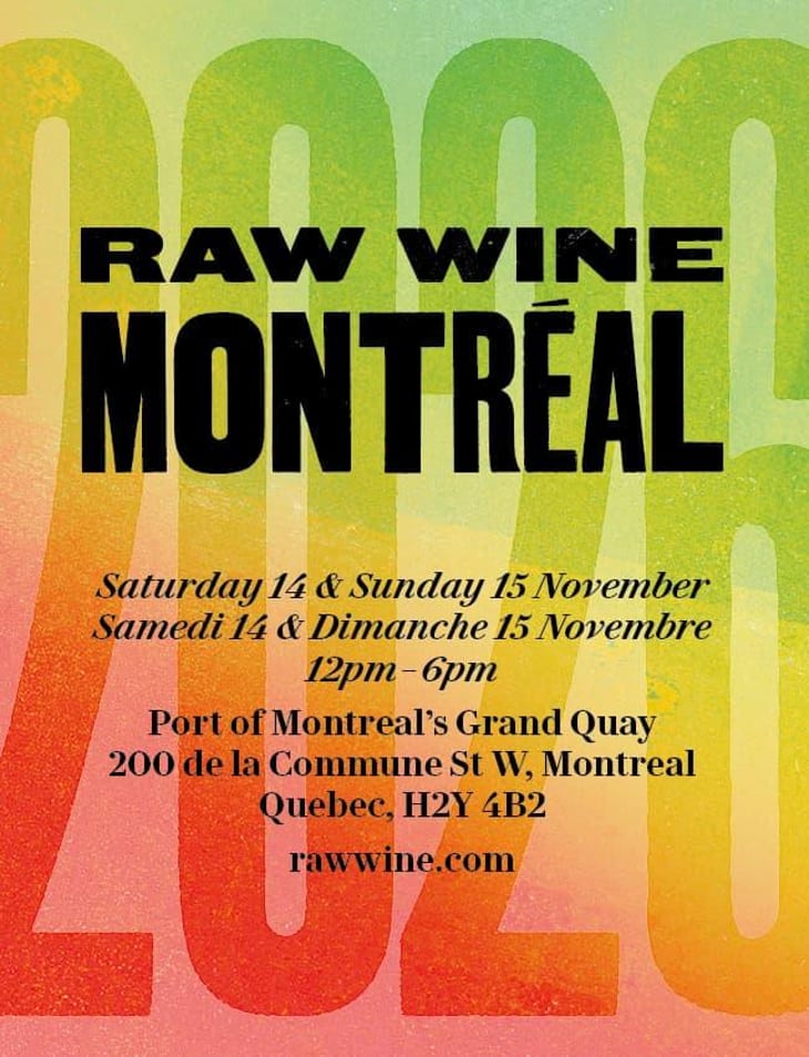 RAW WINE Montreal 2026