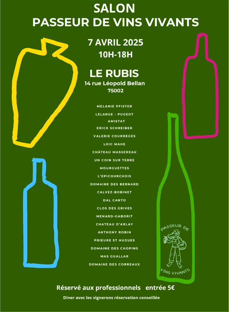 SALON PASSEUR DE VINS VIVANTS