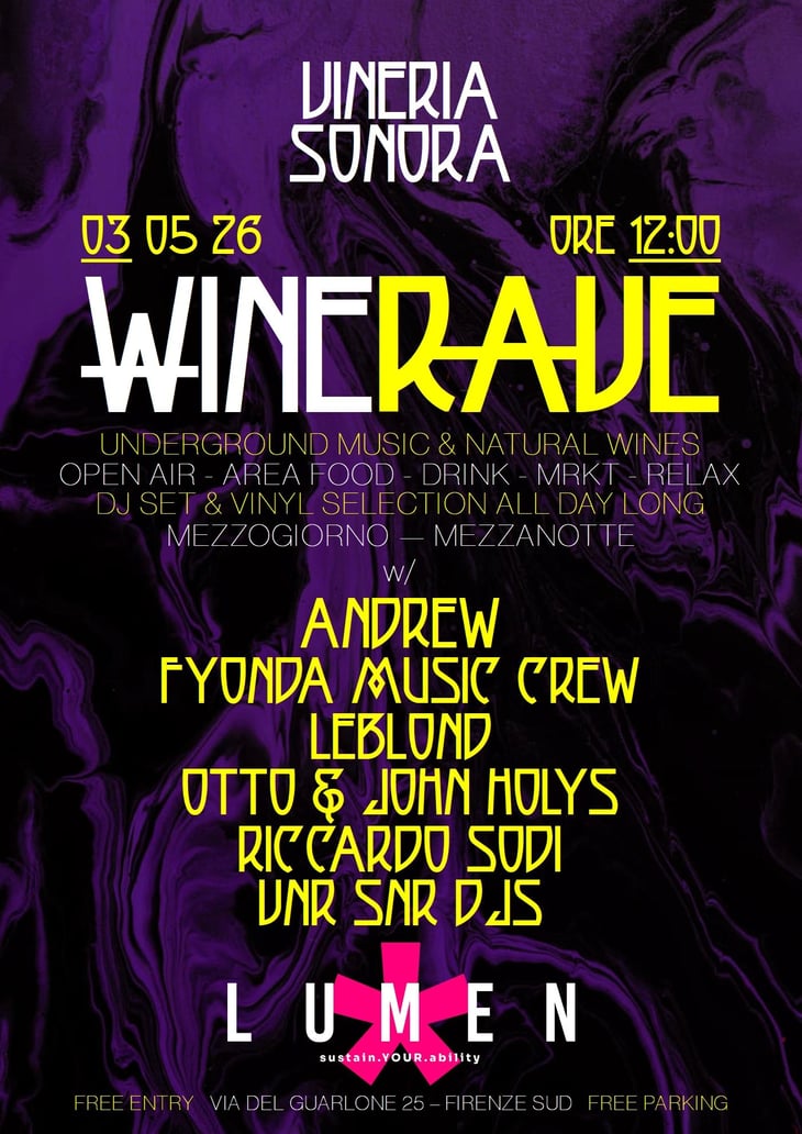 Vineria Sonora WINE RAVE