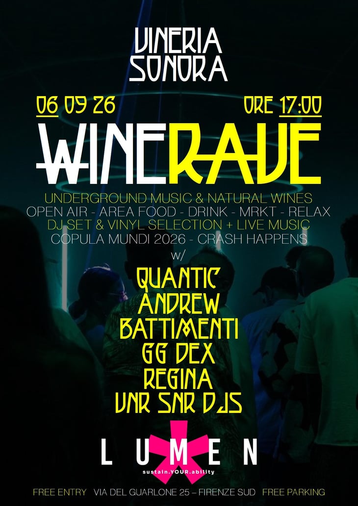 Vineria Sonora WINE RAVE
