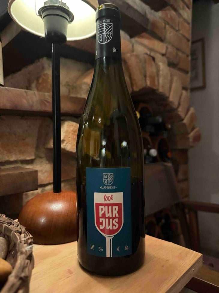 100% Pur Jus - Domaine Lambert - Béatrice & Pascal Lambert -2022