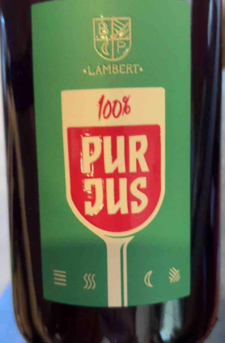 100% Pur Jus - Domaine Lambert - Béatrice & Pascal Lambert -2022