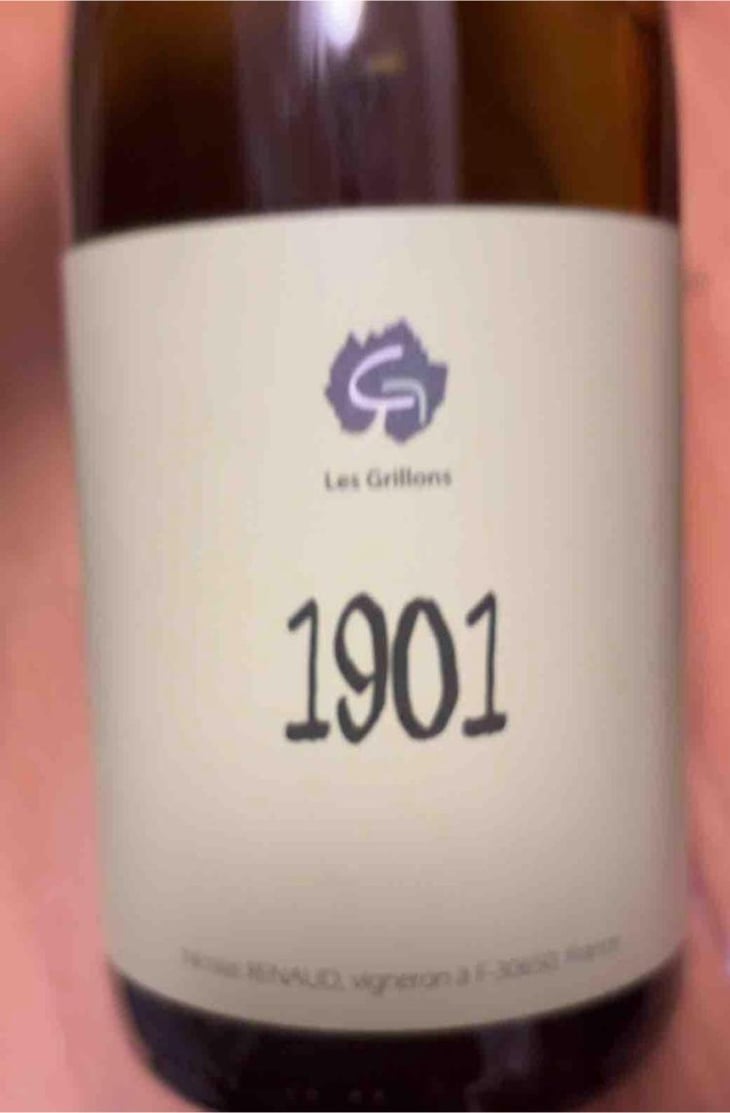 1901 - Clos des Grillons - Nicolas Renaud 