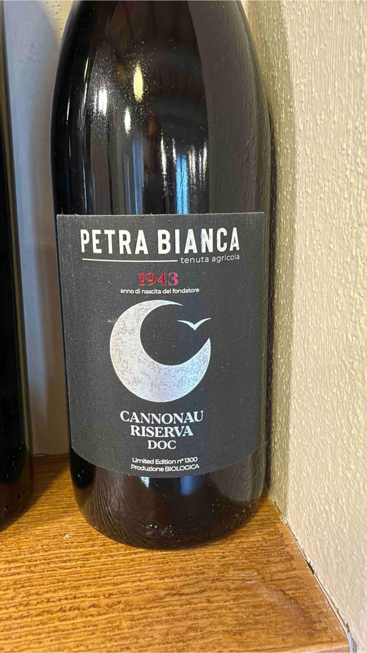 1943-cannonau riserva DOC - Petrabianca tenuta agricola - Giovanni Comini -2021