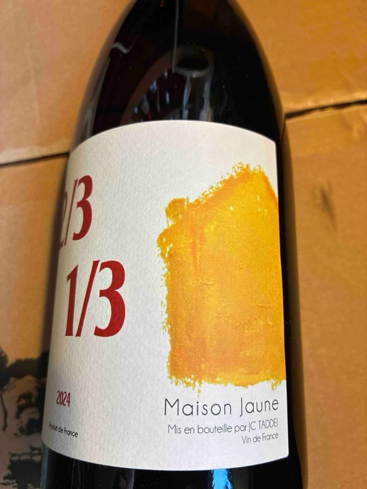 2/3 1/3 - Maison Jaune - Jean-Claude Taddei -2024