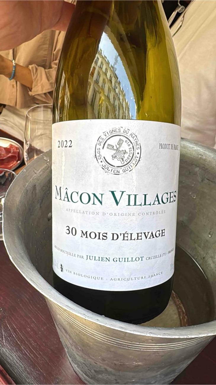 30 mois d’elevage - Clos des Vignes du Maynes - Julien Guillot -2022