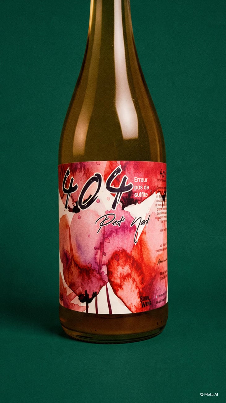 404 Erreur Pas De Sulfite - Sons of Wine - Farid Yahimi 