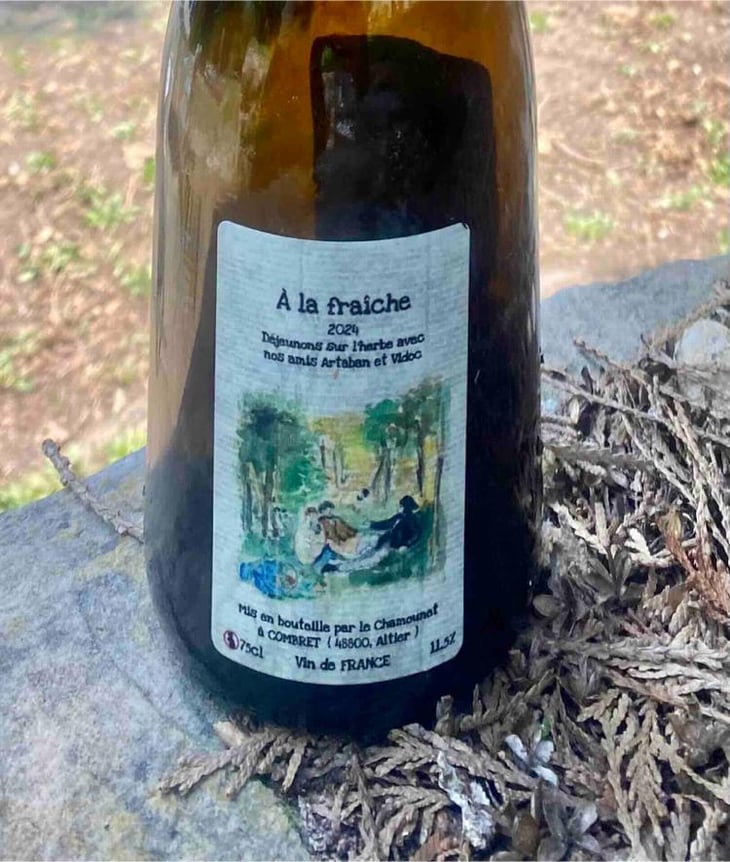 A la fraîche - Domaine du Chamounet - Jean-Benoît Goulabert -2023