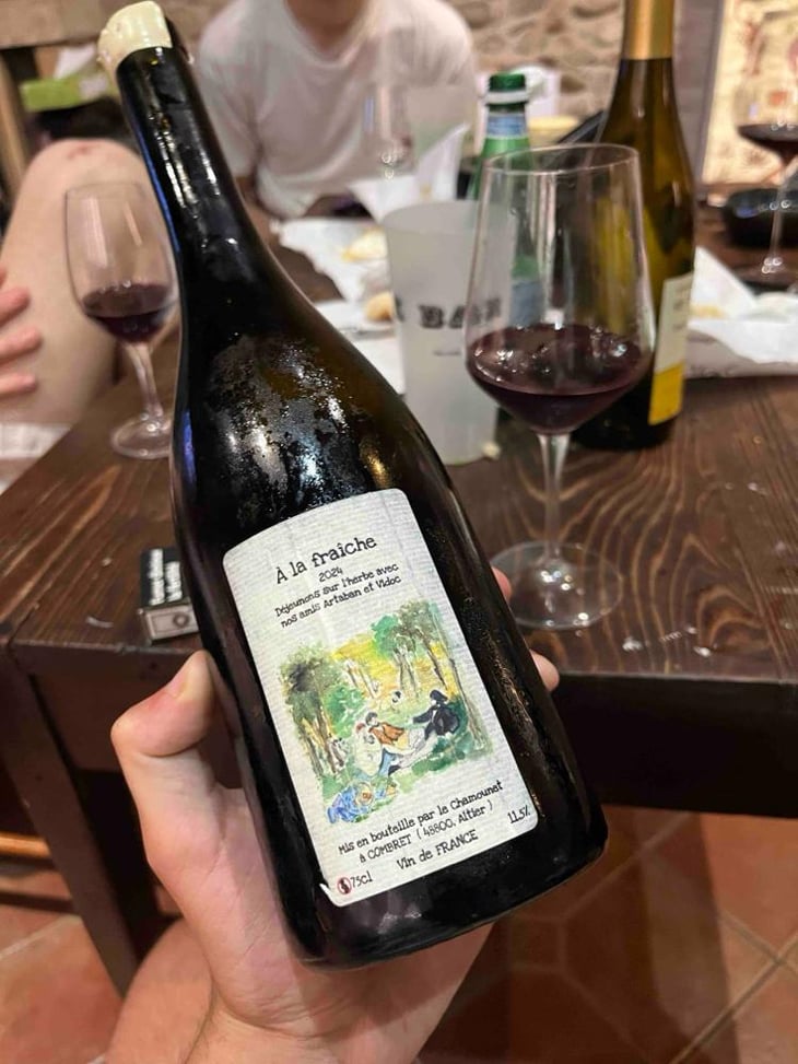 A la fraîche - Domaine du Chamounet - Jean-Benoît Goulabert -2023