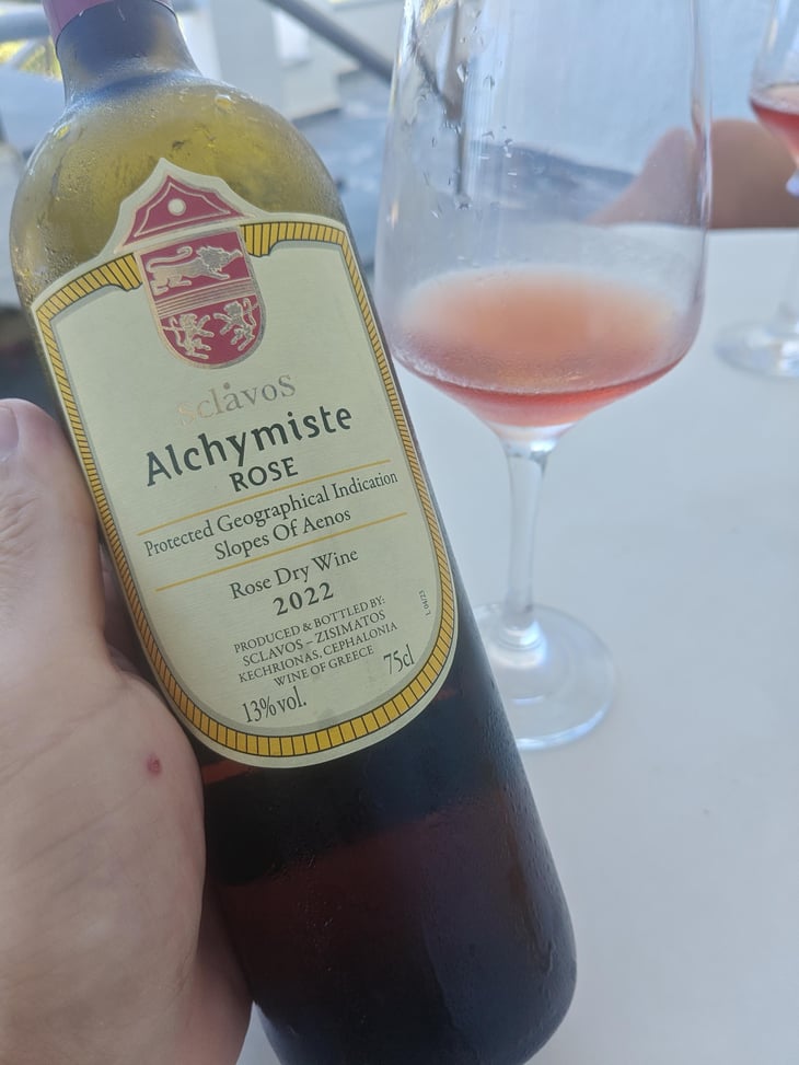 Alchymiste Rose - Sclavos Wines - Evriviades "Vladis" Sclavos 
