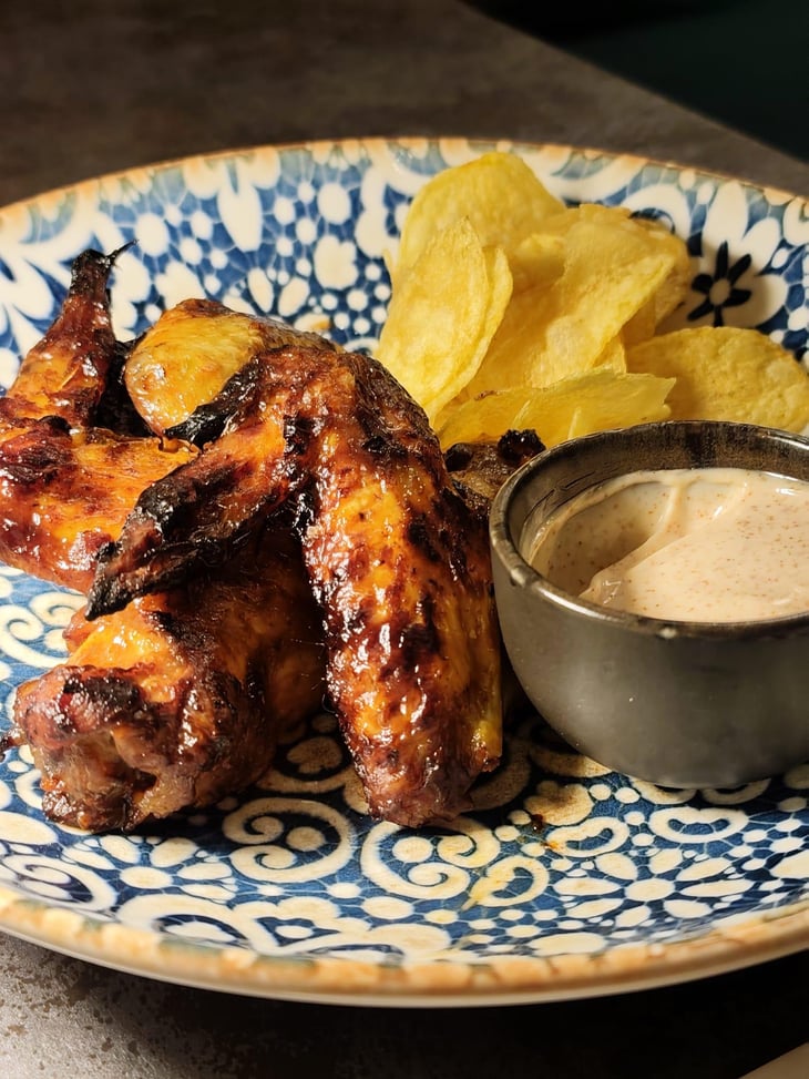 Alette Di Pollo Paprika E Miele - Retro bottiglieria alimentare - 1374685