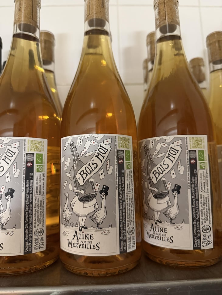 ALINE AU PAYS DES MERVEILLES - Domaine des Mathouans - Aline Hock -2024