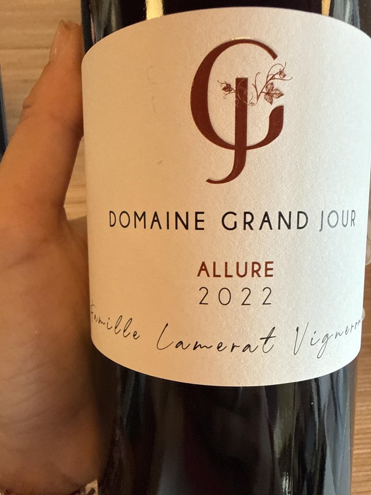 Allure - Domaine grand jour - Rémi lamerat -2022