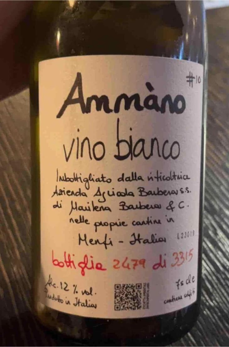 Ammàno - Cantine Barbera - Marilena Barbera 