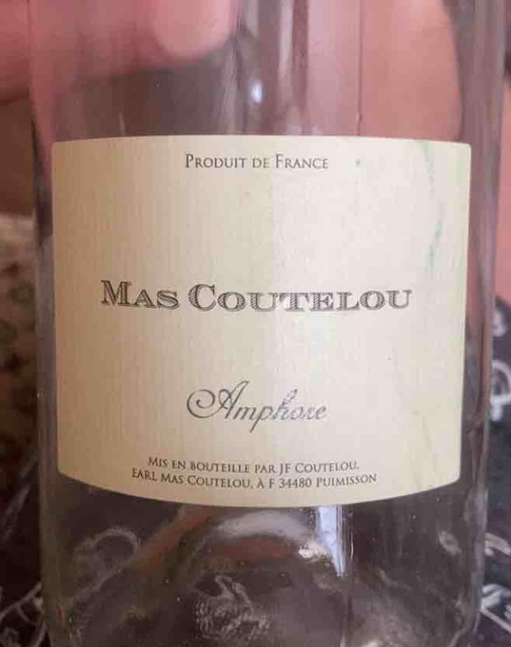 Amphore métissée - Mas Coutelou - Jean-François Coutelou -2020