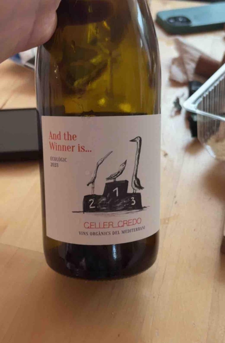 And The Winner Is ... - Celler Credo - Ton Mata Moliner -2019