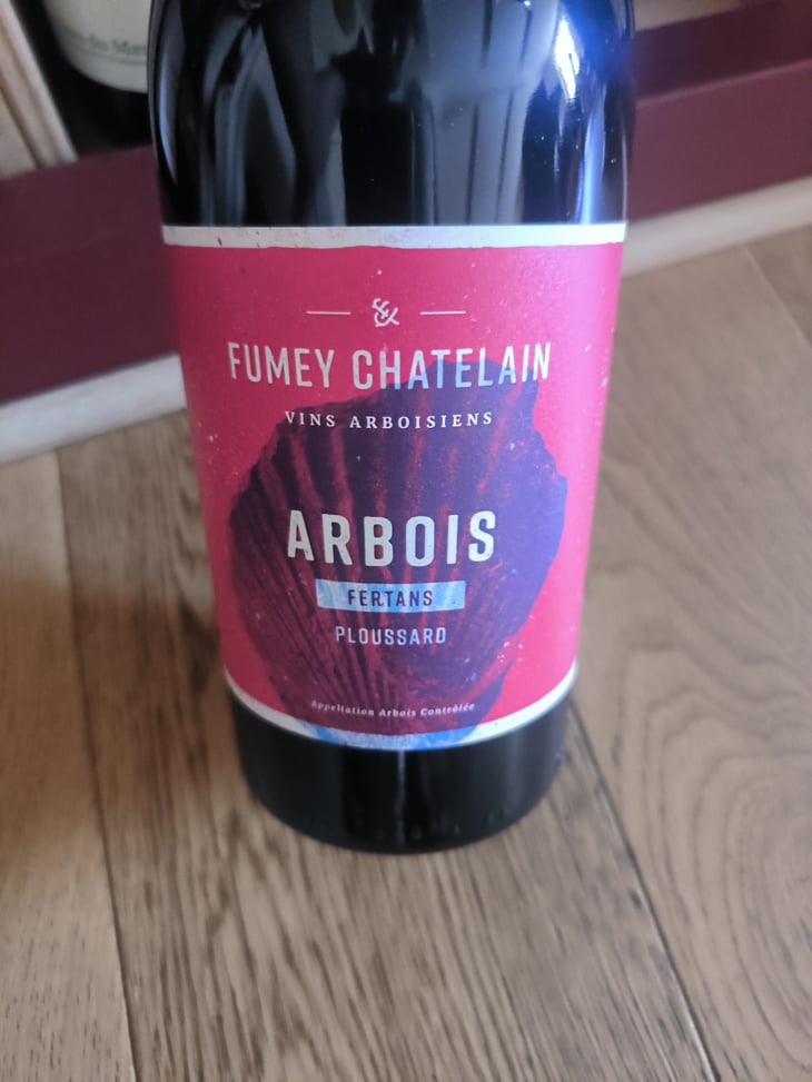 Arbois Ploussard - Fumey Chatelain - Raphaël Fumey & Adeline Chatelain -2019