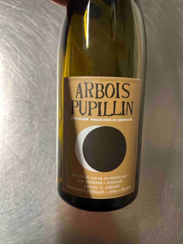 Arbois-Pupillin "Blanc - Chardonnay Vieilles Vignes" - Domaine Renaud Bruyère & Adeline Houillon - Renaud Bruyère & Adeline Houillon 