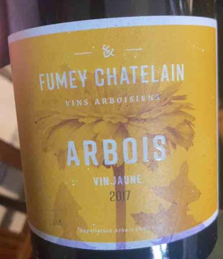 Arbois Vin Jaune - Fumey Chatelain - Raphaël Fumey & Adeline Chatelain -2015